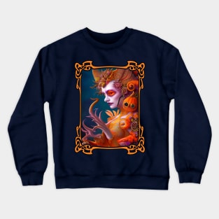 Halloween Imp Masquerade Fantasy Crewneck Sweatshirt